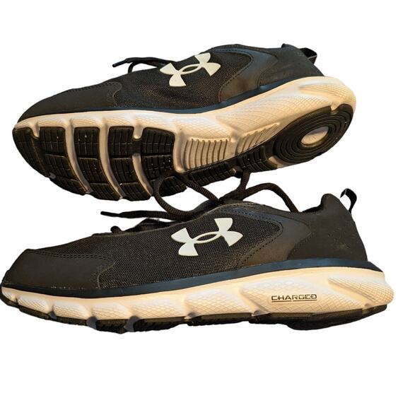 Under Armour Men\'s Size 11 Charged Assert 9 Sneaker Athletic Running Shoes Black main image 5